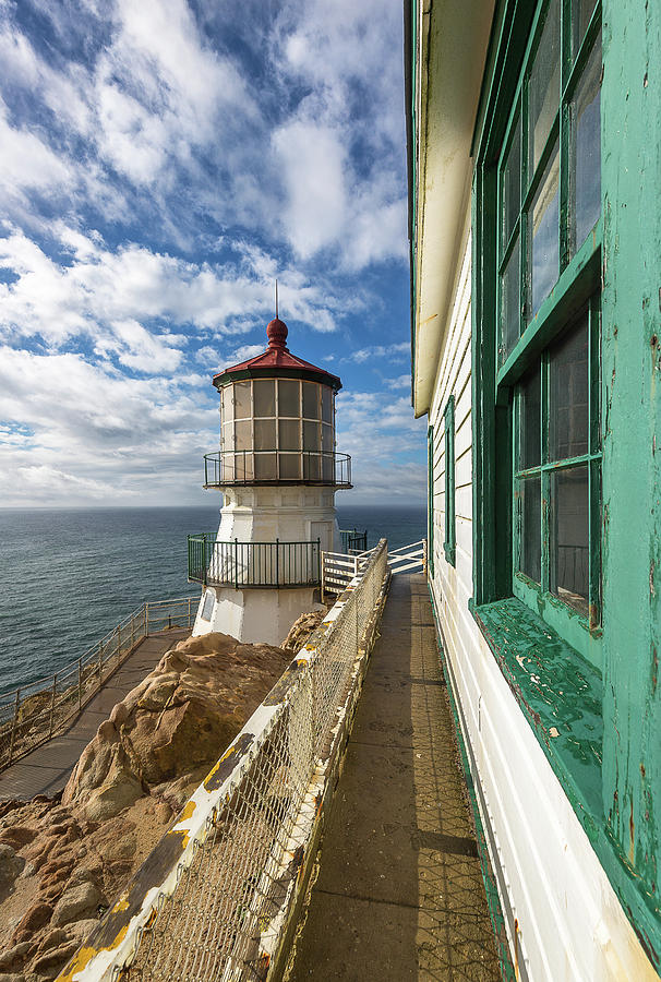 Point Reyes Lighthouse Photograph by Donnie Whitaker