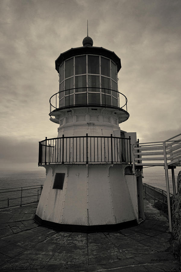 Point Reyes Lighthouse I Toned Photograph by David Gordon