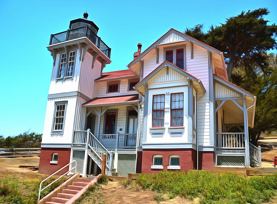 Point San Luis Lighthouse Photograph by Floyd Snyder