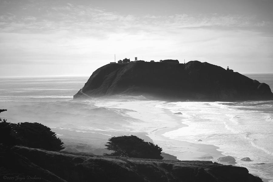 Point Sur B And W Photograph by Joyce Dickens