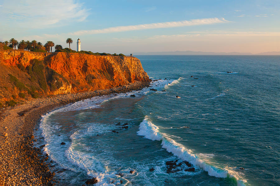 Point Vicente Lighthouse Palos Verdes California Photograph by Ram Vasudev