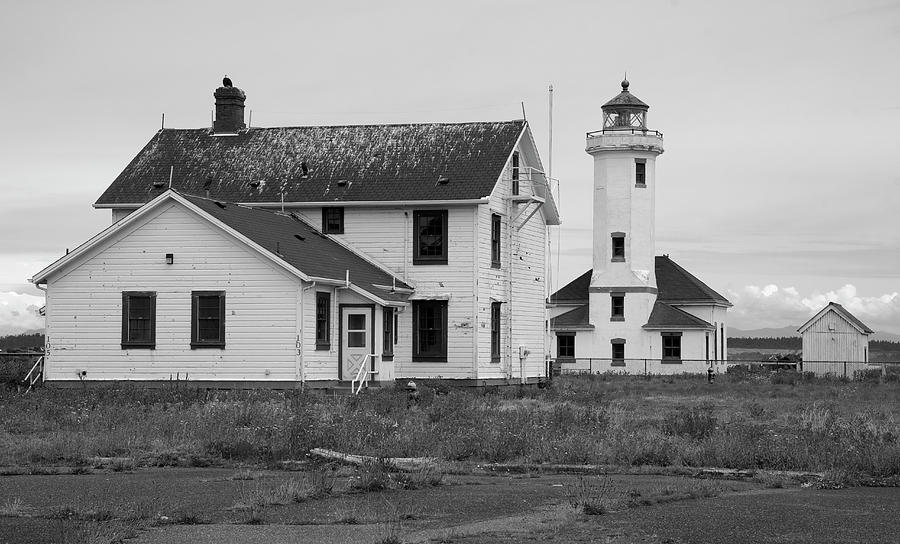 Point Wilson Lighthouse 2 Photograph by Richard J Cassato