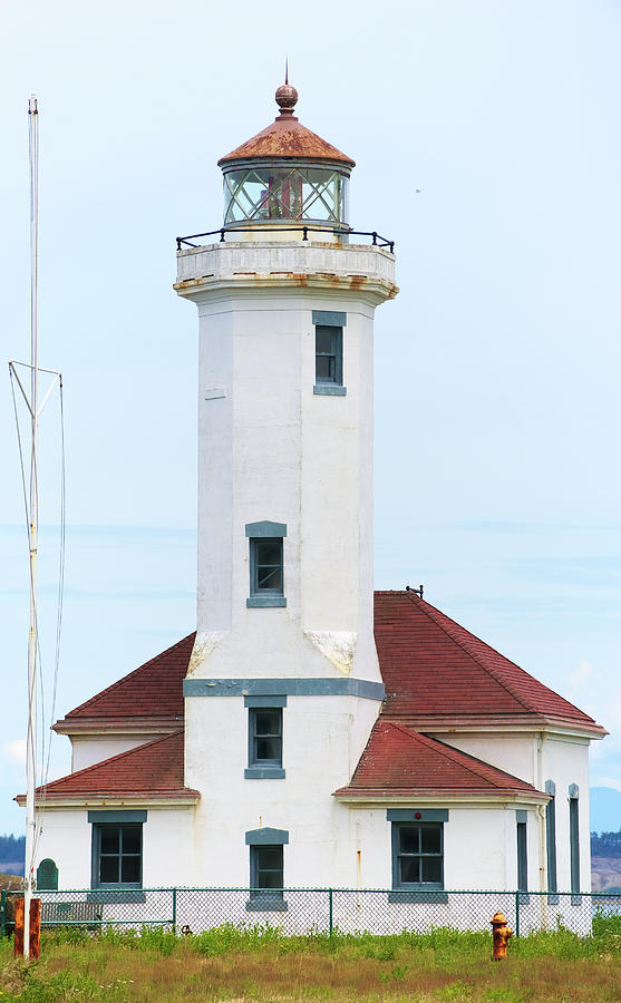 Point Wilson Lighthouse 3 Photograph by Richard J Cassato
