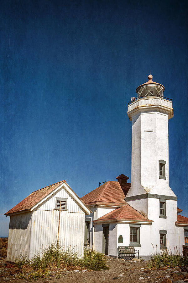 Point Wilson Lighthouse Photograph by Joan Carroll