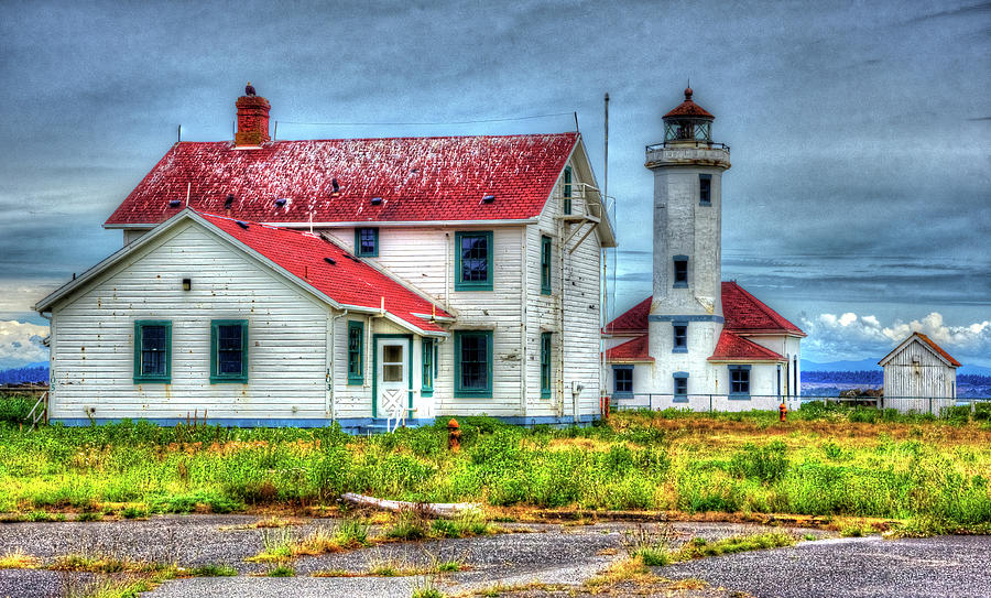 Point Wilson Lighthouse Photograph by Richard J Cassato
