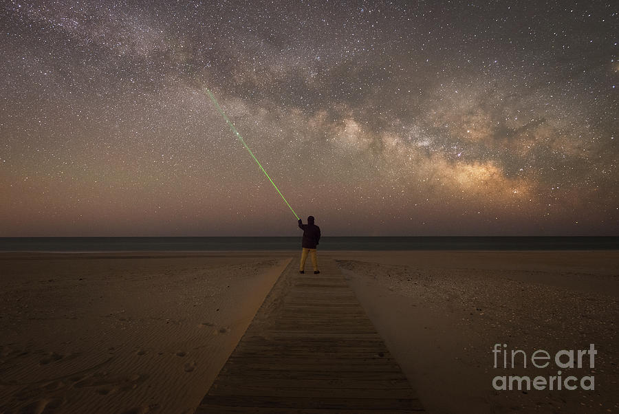 Pointing To The Stars  Photograph by Michael Ver Sprill