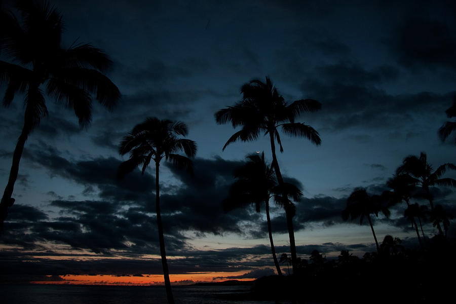 Poipu Sunset Photograph by Roger Mullenhour