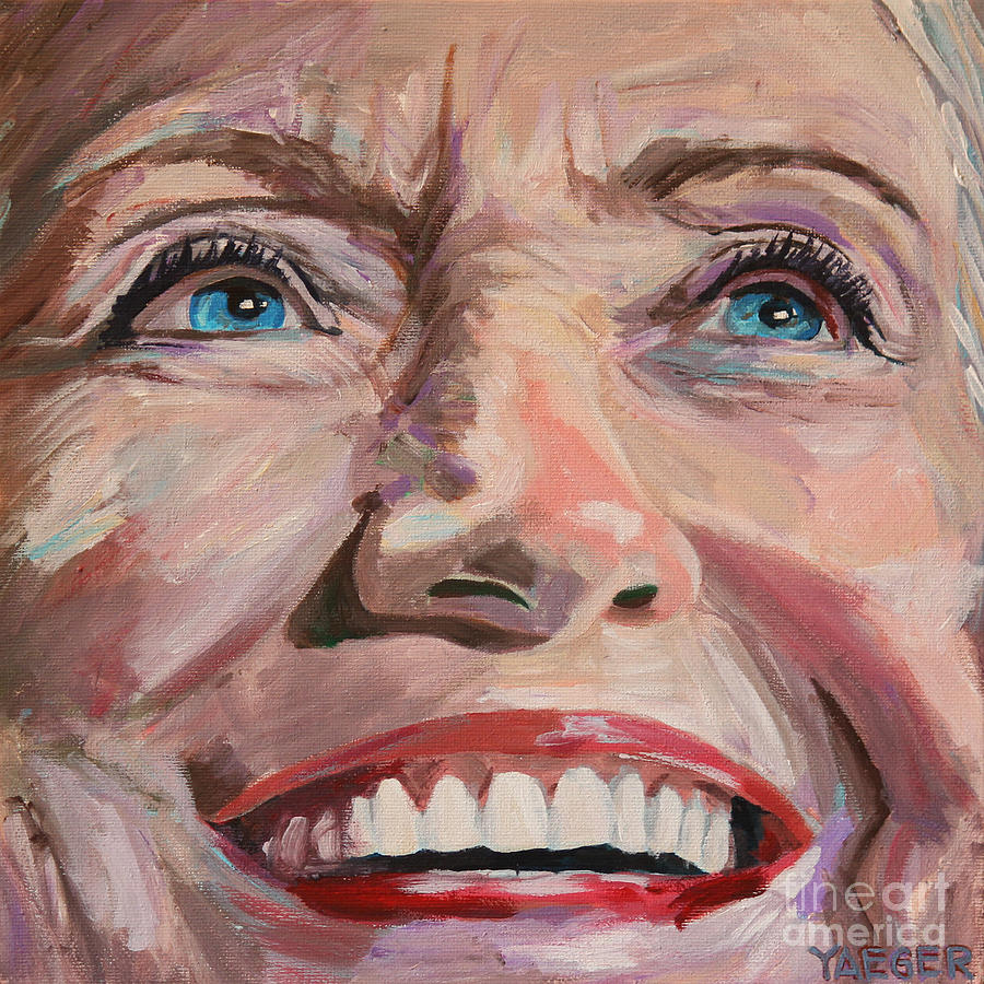 What Might Have Been  Hillary Clinton Portrait Painting