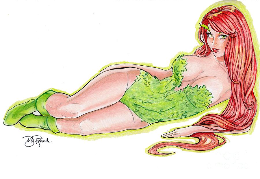 Poison Ivy 3 Drawing by Bill Richards