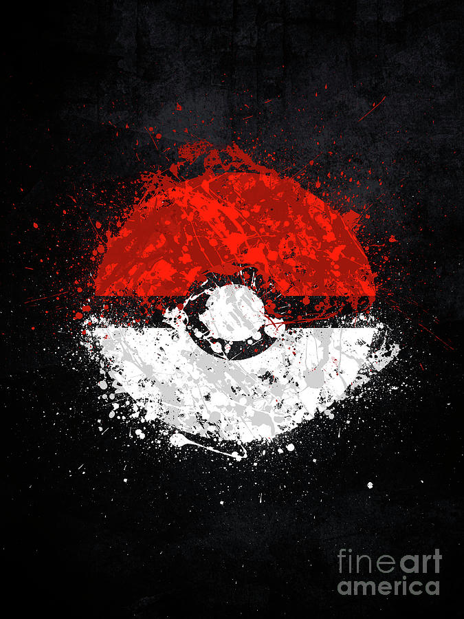 Pokeball Digital Art by Jonathon Summers - Fine Art America