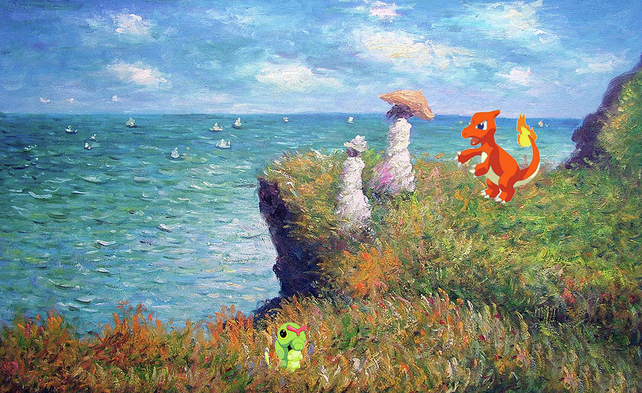 Pokemonet Seaside Digital Art by Greg Sharpe