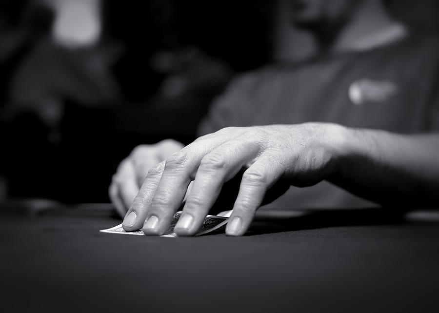 Poker Hand Photograph by Todd Klassy