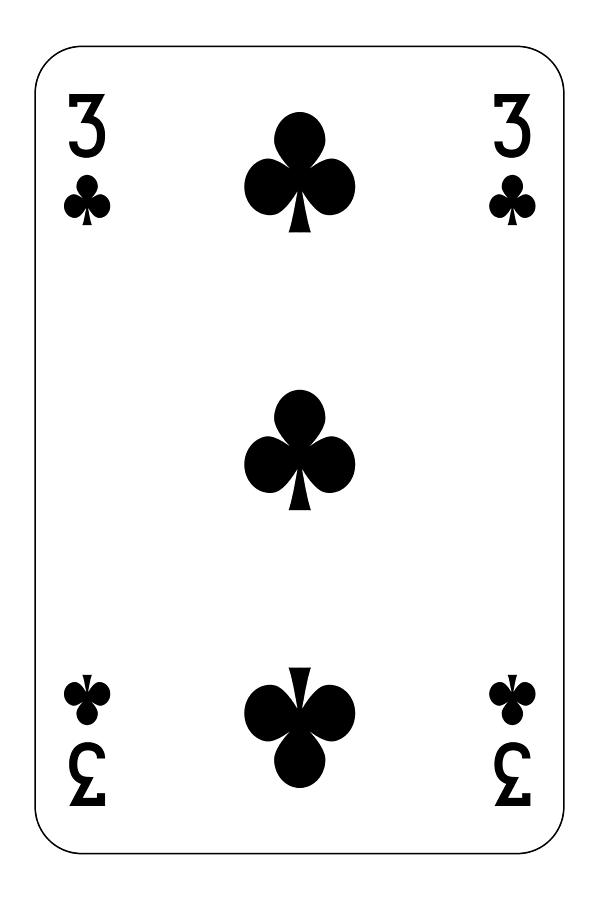 3 single playing cards 3 losse speelkaarten 3 cartes  Likeuren 