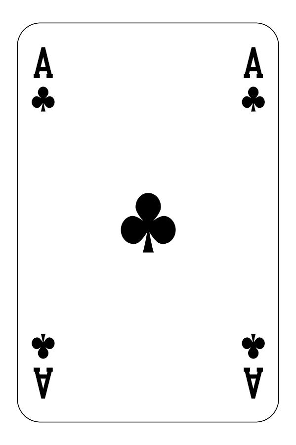 poker ace counts as 1