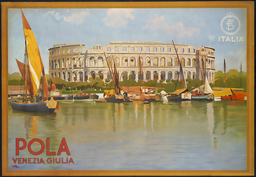 Pola Venezia Giulia Mixed Media by David Wagner