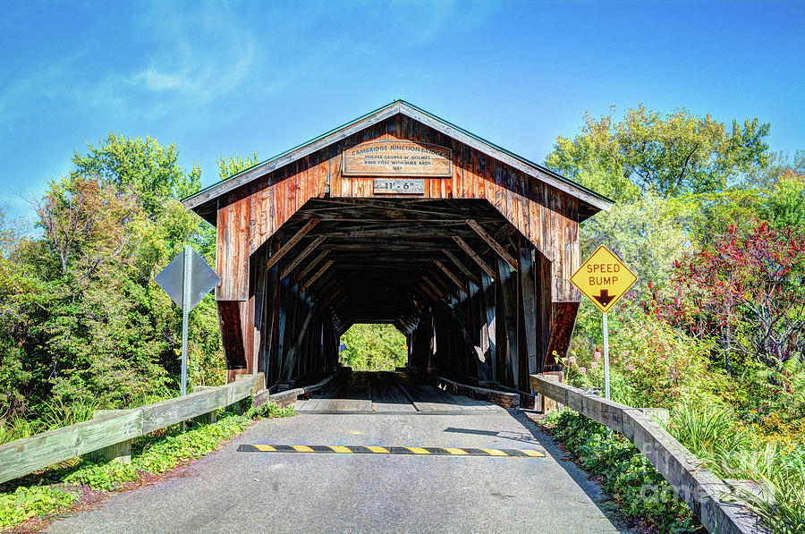 Poland Bridge, Vermont Photograph by Deborah Klubertanz