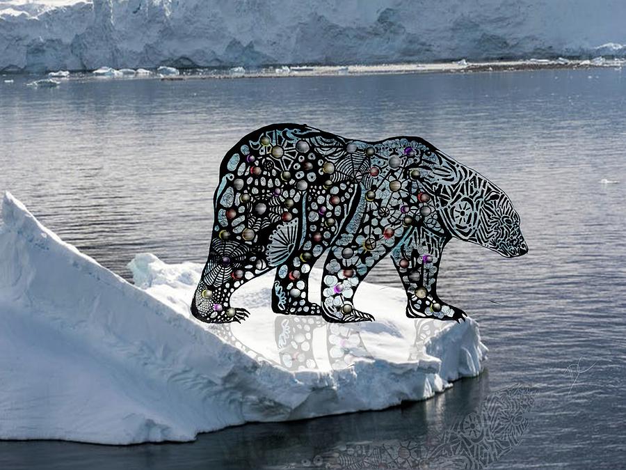 Polar bear on an ice flow by Darren Cannell Polar bear on an ice flow by Darren Cannell