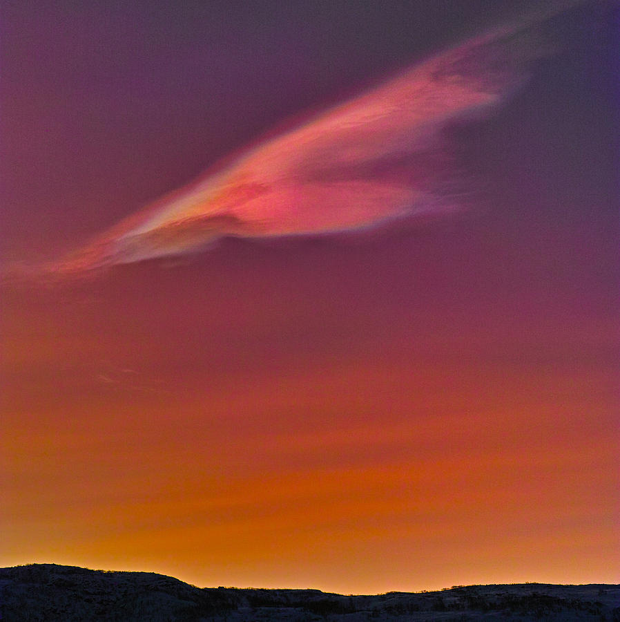 Polar Stratospheric Cloud Photograph by Pekka Sammallahti