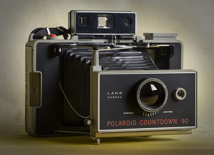 Polaroid Countdown 90 Vintage Camera Photograph by Art Whitton