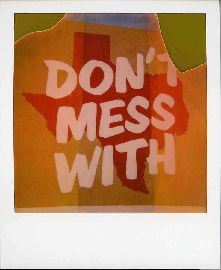 Austin Photograph - Polaroid instant picture of  by Dan Herron