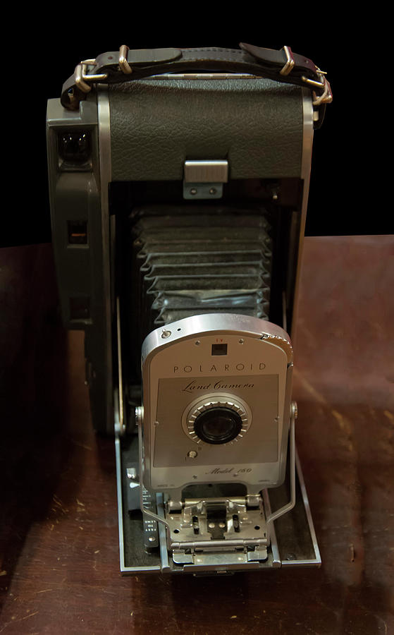 Camera Photograph - Polaroid Land camera model 160 by Flees Photos