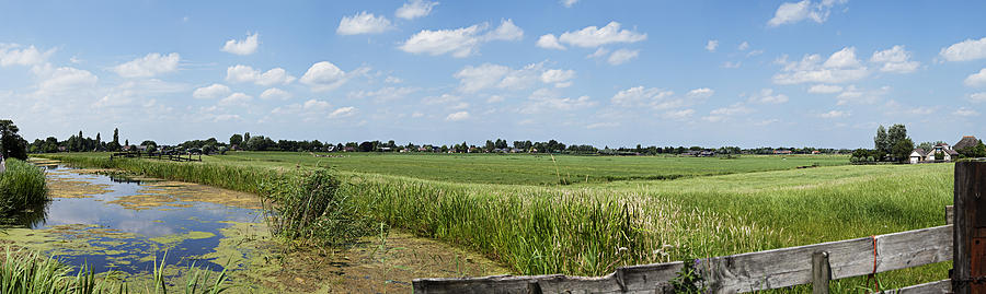 Polder near Reeuwijk-1 Photograph by Casper Cammeraat