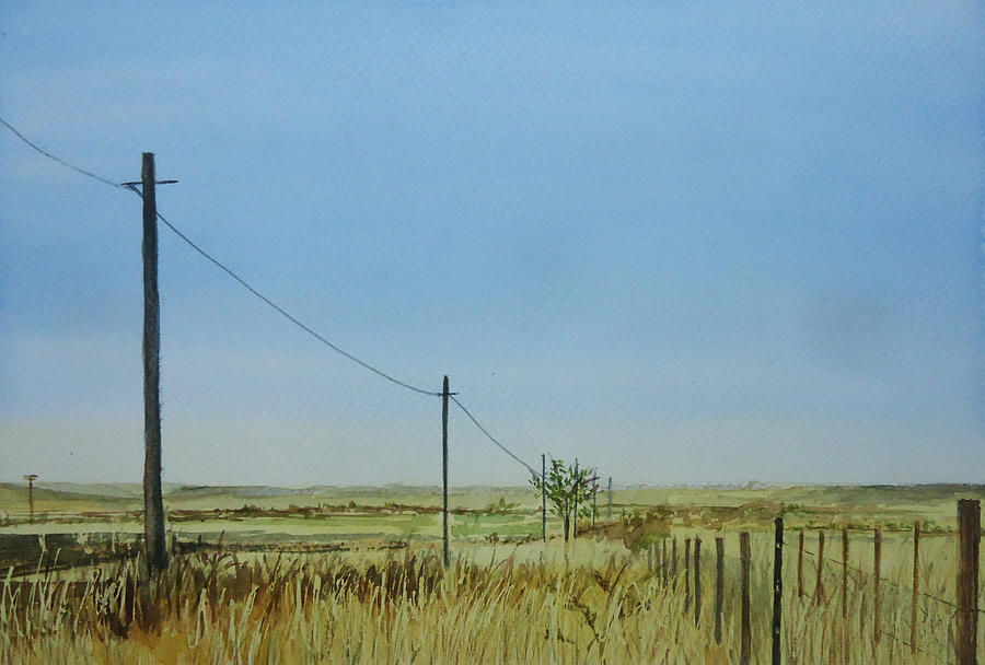 Landscape Drawing - Poles Apart by Mickey Raina