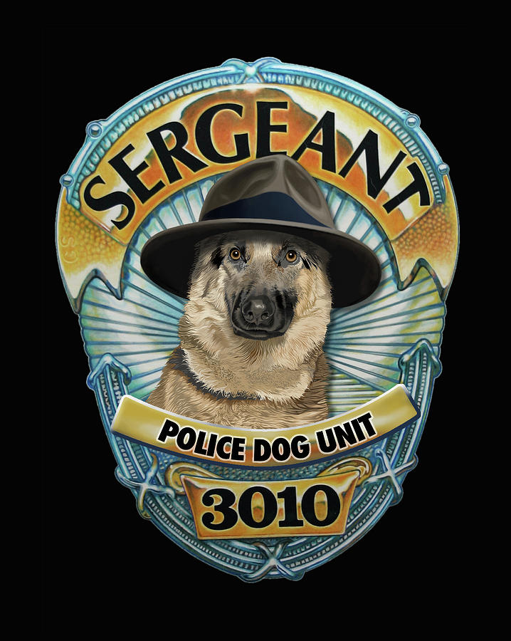 do police dogs have a badge