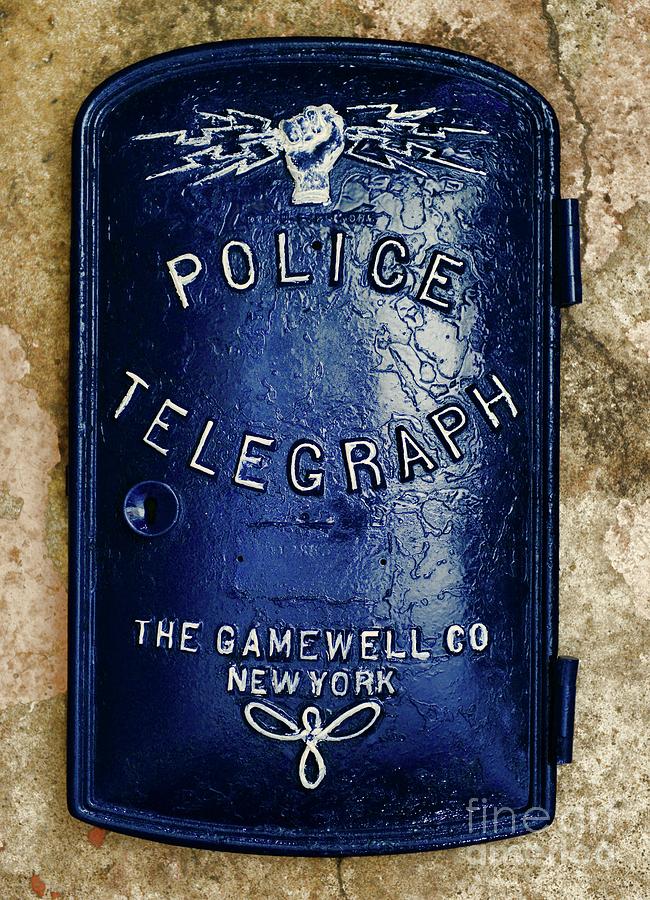 Police-The Police Telegraph Photograph by Paul Ward