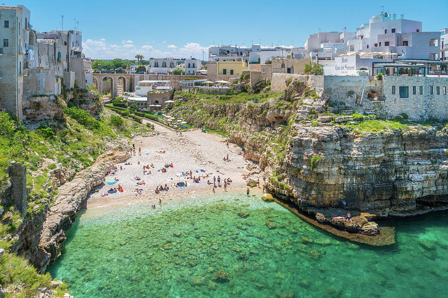 Polignano a Mare, Apulia, southern Italy. Photograph by Stefano Valeri ...