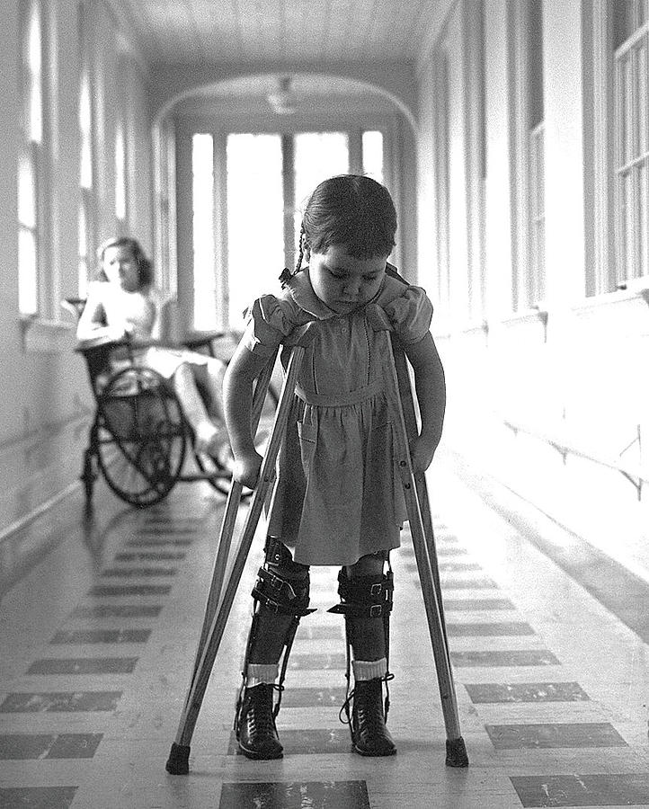 Polio Photograph by Mazziotta Collection
