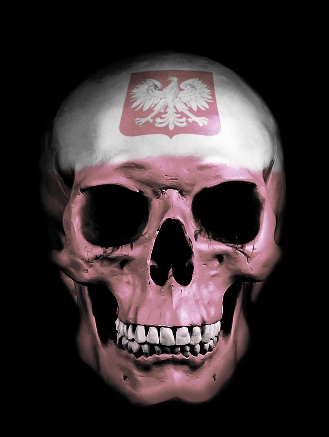 Polish Skull Digital Art by Nicklas Gustafsson