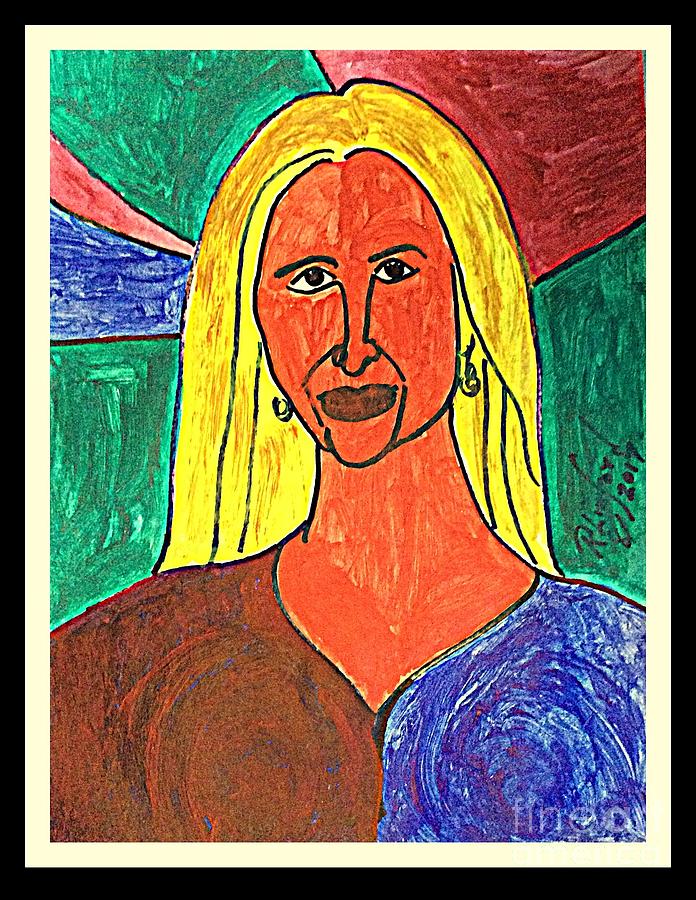Honoring Ivanka Trump, First Daughter Painting by Richard W Linford