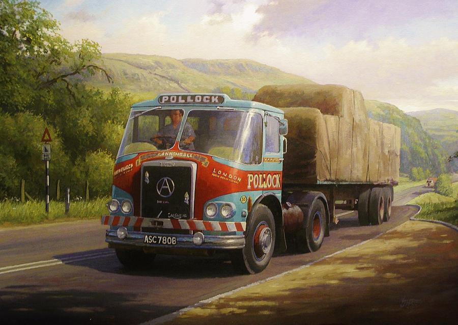 Pollocks Atkinson artic. Painting by Mike Jeffries