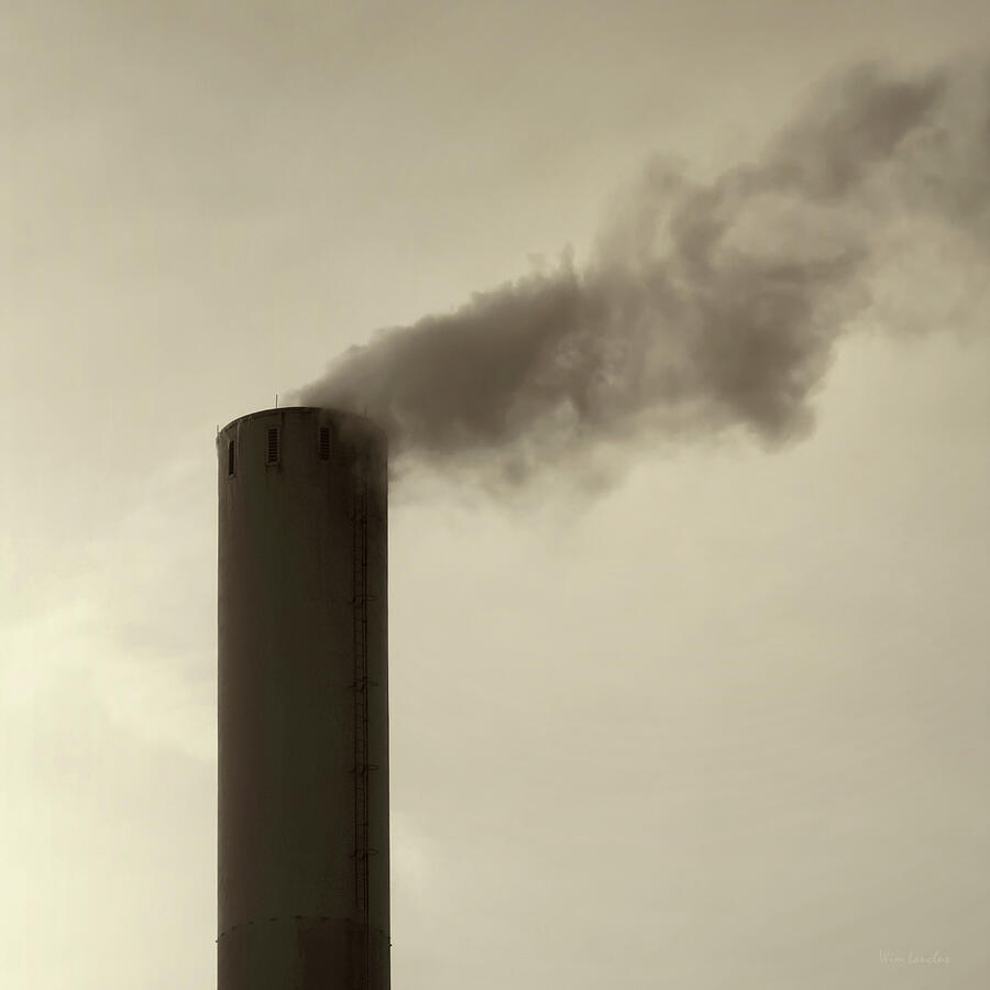 Pollution Photograph by Wim Lanclus