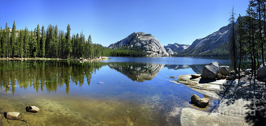 Polly Dome over Tenaya Lake - Yosemite Photograph by Bruce Lemons | Pixels