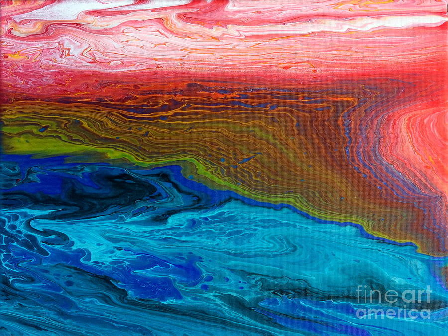 Polychromatic Prelude Painting by Lon Chaffin