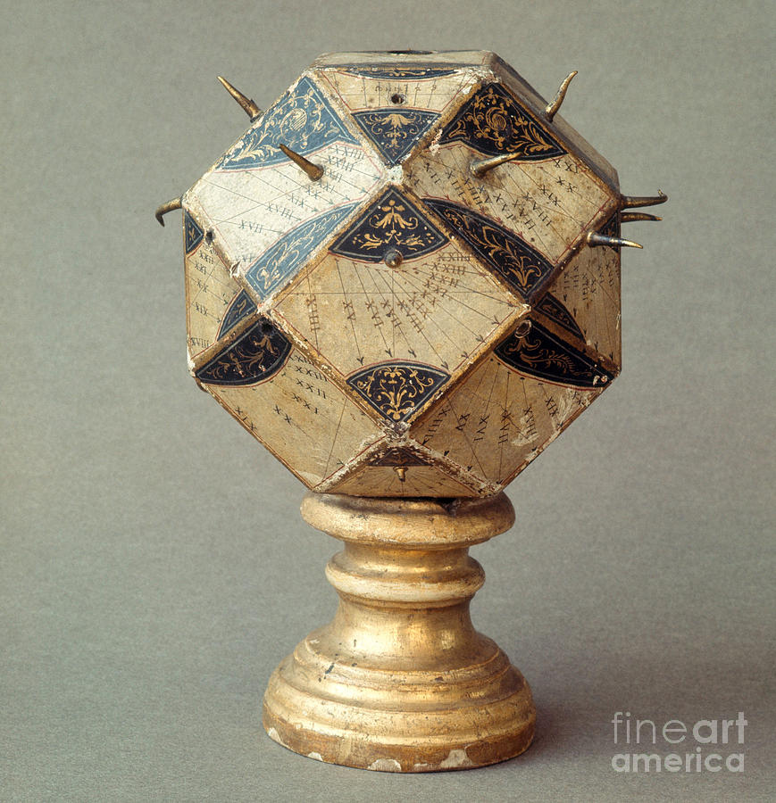Polyhedral Sundial Photograph by Tomsich