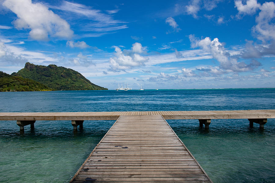 Polynesian Vista Photograph by Martin Naugher