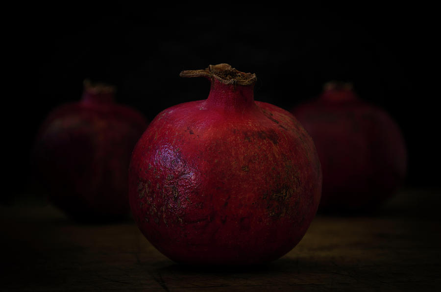 Pomegranate Photograph by Rae Ann  M Garrett
