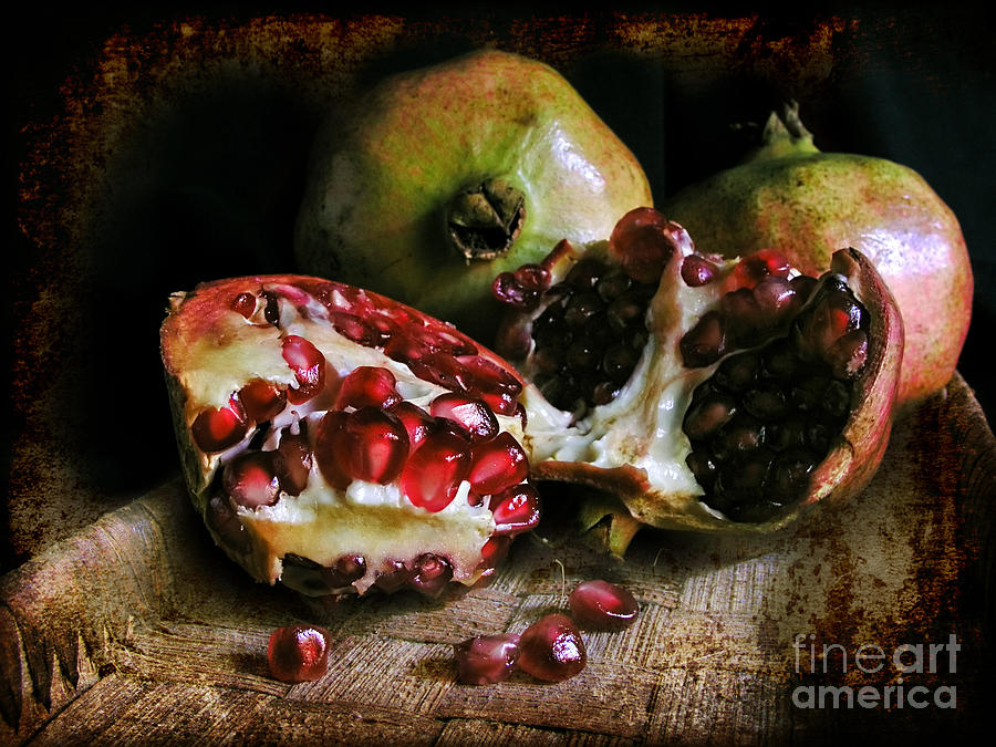 Pomegranates n.2 Photograph by Silvia Ganora