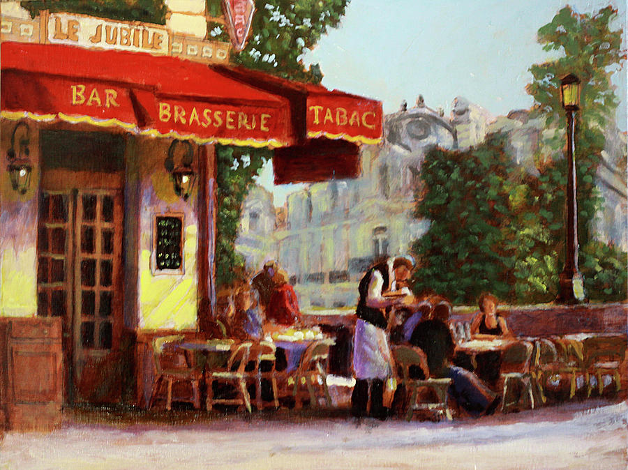 Pomme Frites Painting by David Zimmerman
