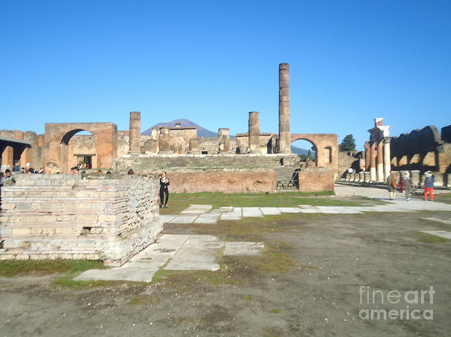 Pompei ruins Photograph by Helena Wierzbicki