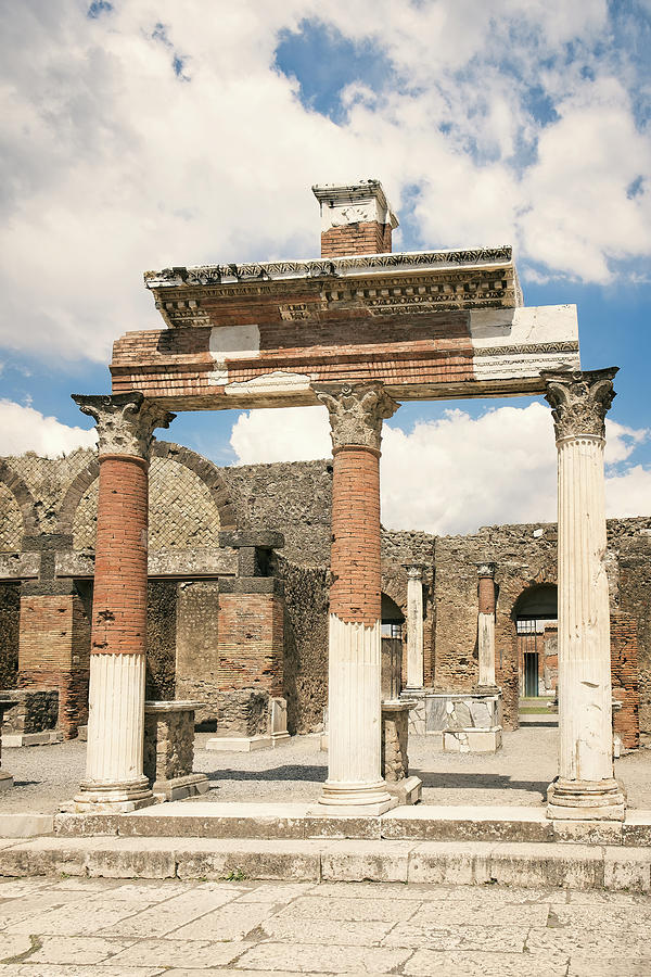 Pompeii Ruins Photograph by Catherine Reading