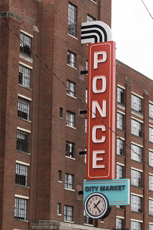 Ponce City Sign Photograph by Lori Rider - Fine Art America