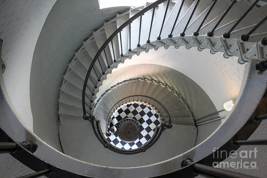 Ponce De Leon Inlet Lighthouse Staircase No. 2 Photograph by Todd Blanchard