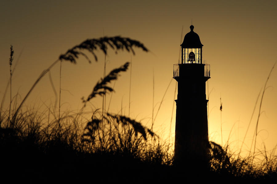Sunset Photograph - Ponce Inlet Light House by Rick Mann