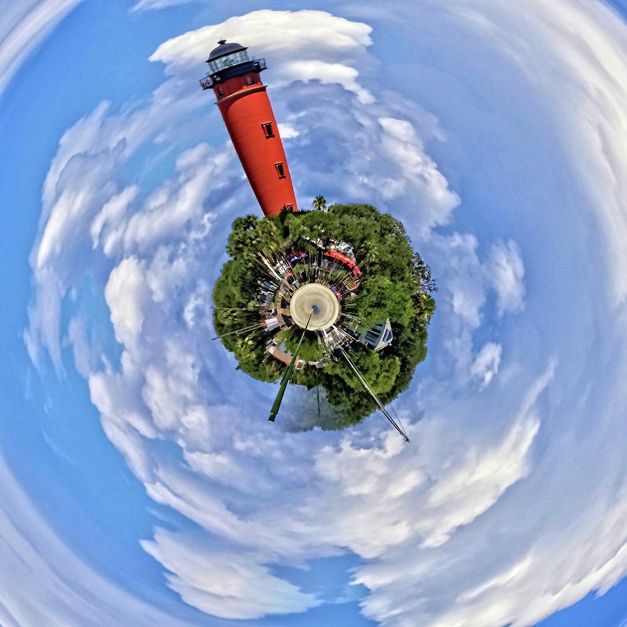 Ponce Lighthouse In Stereo Photograph by Alice Gipson