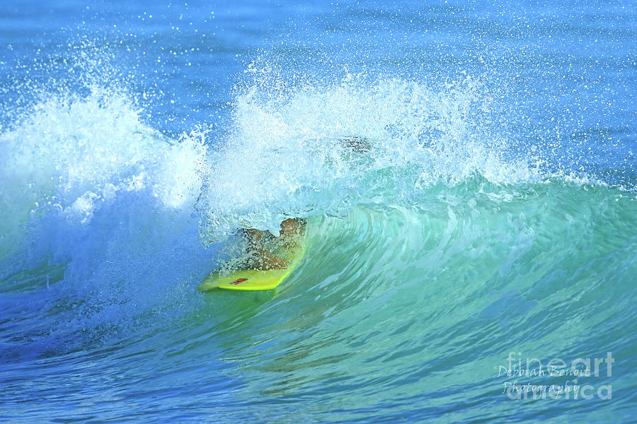 Ponce Surf Photograph by Deborah Benoit