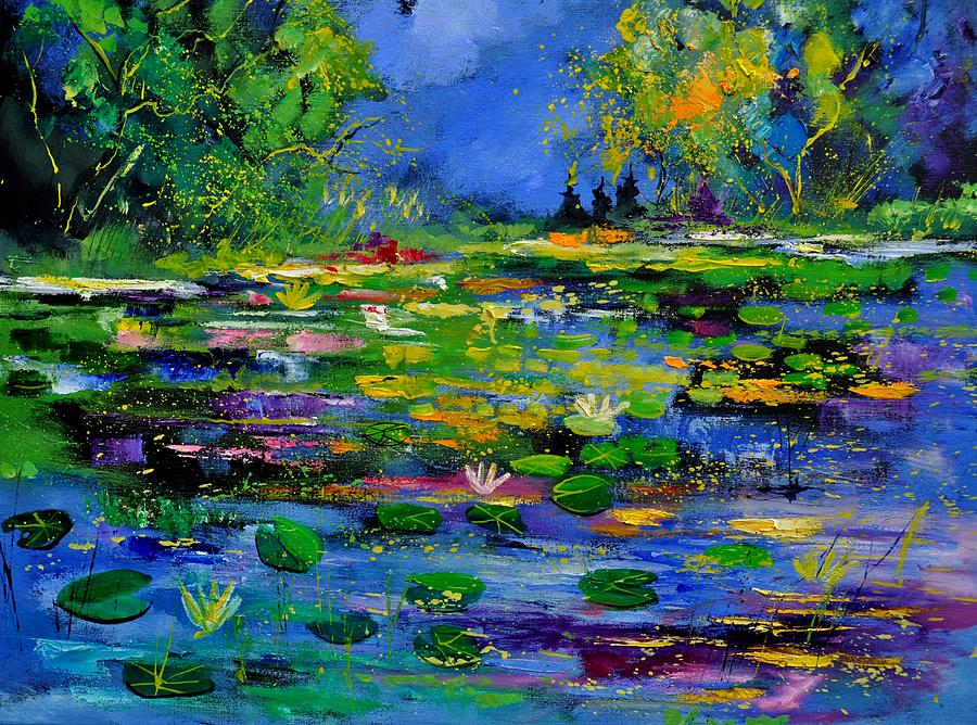 Pond 791180 Painting by Pol Ledent - Fine Art America